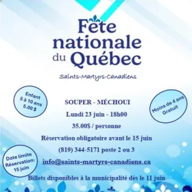 Détails fête st-jean 2025