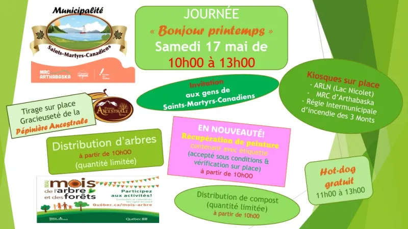 Bonjour printemps